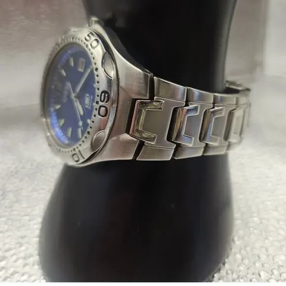 Fossil Men's Blue Watch 100M Stainless Steel Water Resist AM3421 - Picture 7 of 12